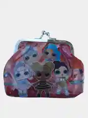 Багровый детский кошелёк для девочек, Холодное сердце/ My little pony/ LOL