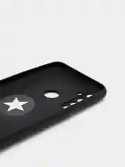 Черный чехол Realme C3 / 5 / 6i  Реалми С3 / 5 / 6ай силиконовый с кольцом держателем