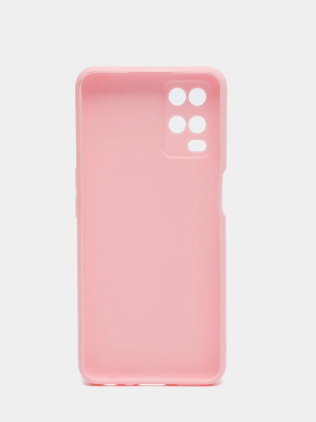 Розовый чехол Oppo A54 силиконовый