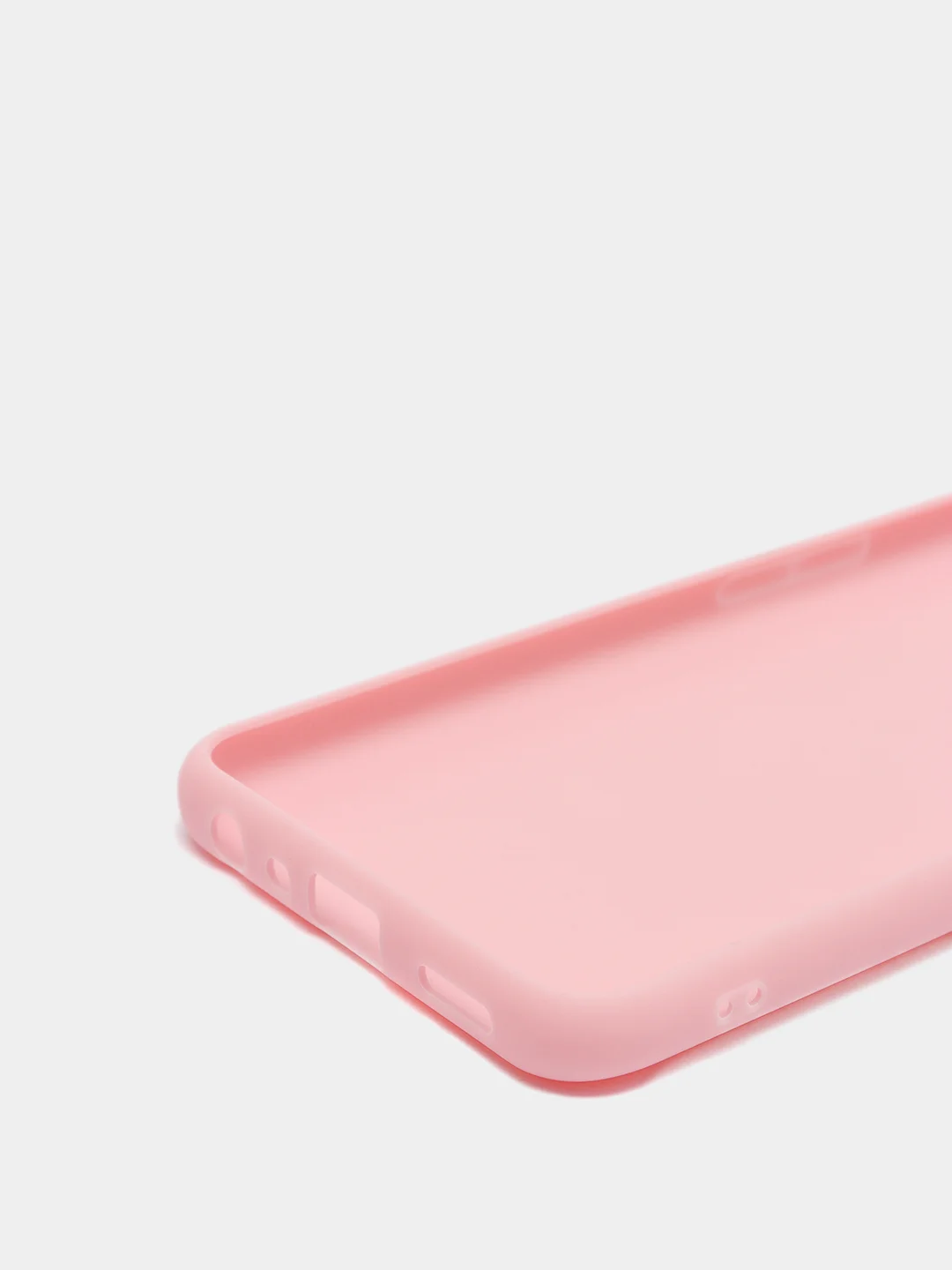 Розовый чехол Oppo A54 силиконовый