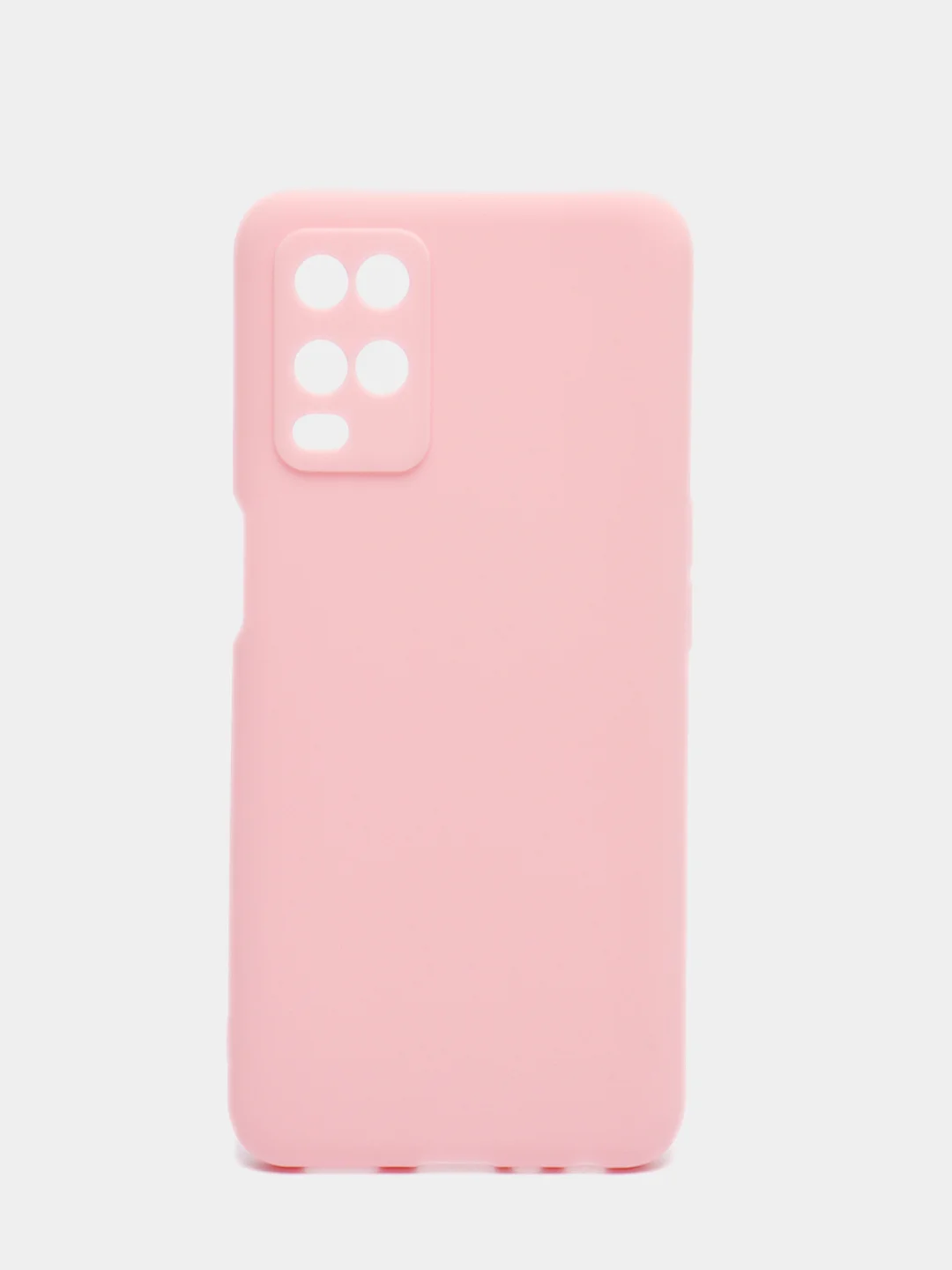 Розовый чехол Oppo A54 силиконовый