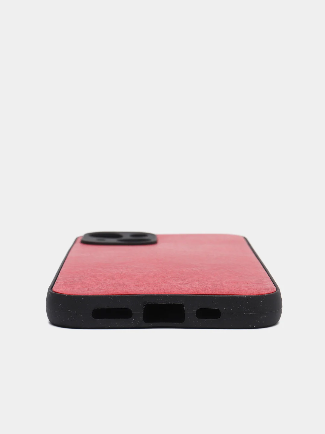 Красный чехол IPhone 13 / 13 Mini / 13Pro / 13ProMax силиконовый, имитация кожи