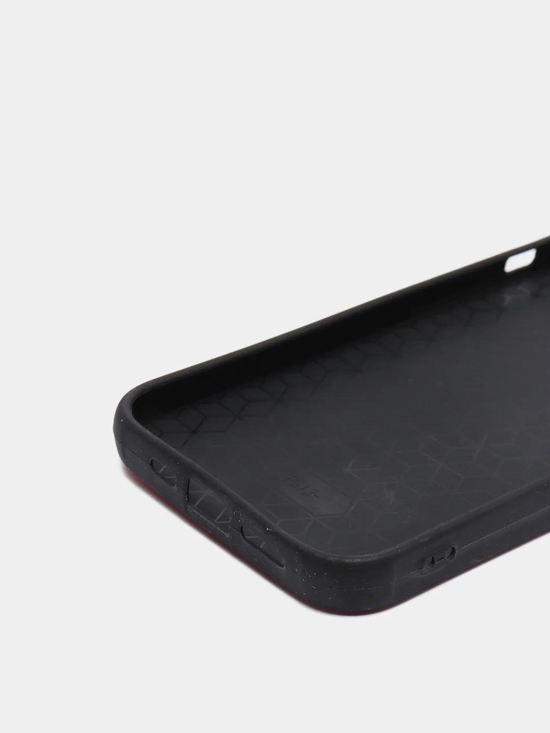 Красный чехол IPhone 13 / 13 Mini / 13Pro / 13ProMax силиконовый, имитация кожи