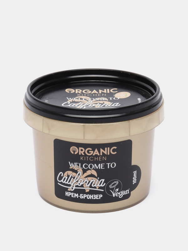 Крем-бронзер для лица и тела Organic Kitchen  "Welcome to California", 100 мл