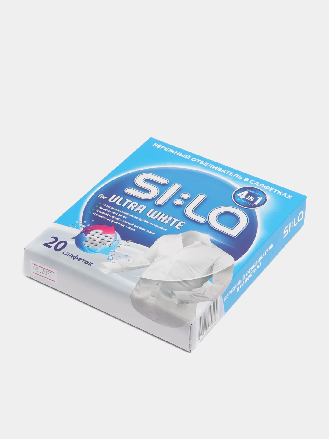 SI:LA Салфетки для стирки "SI:LA for WHITE" отбеливающие