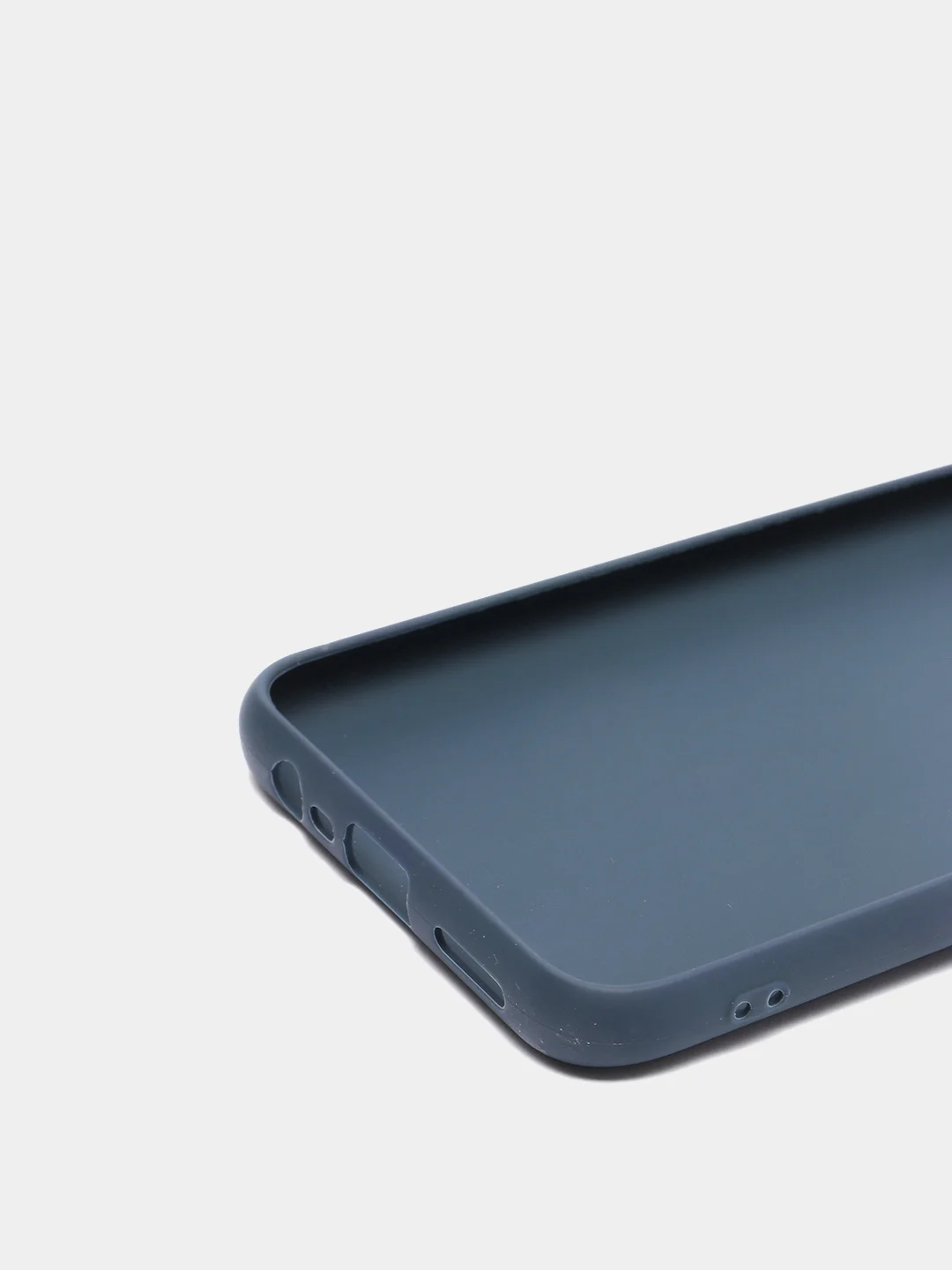 Темно-синий чехол Realme C11 силиконовый  на модель 2020 года