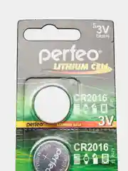 Батарейка Perfeo CR2016, 5 штук в упаковке