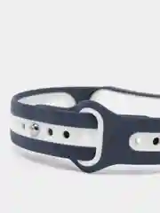 Темно-синий силиконовый ремешок спортивный для Xiaomi Mi Band 3 / 4 / 5/ 6