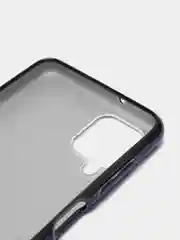 Черный чехол Samsung Galaxy A12, M12 силиконовый