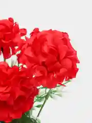 Красный искусственные цветы, гортензия, камелия