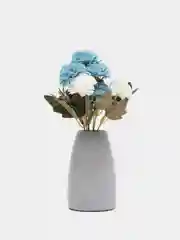 Лазурный искусственные цветы, гвоздики