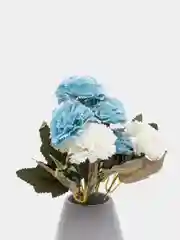 Лазурный искусственные цветы, гвоздики