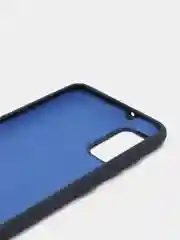 Темно-синий чехол Silicone Cover для Samsung Galaxy A41, Самсунг Галакси А41 силиконовый