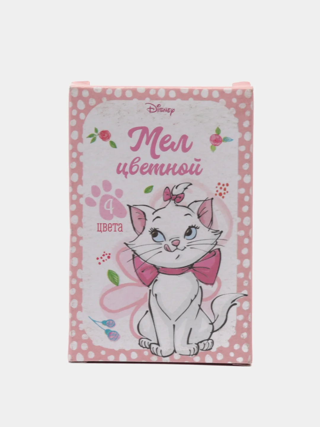 Розовый набор мелков , 4 цвета, 8,5*5,5 см