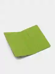 Зеленый обложка для паспорта