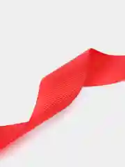 Красный лента репсовая 25 мм отрез 2 метра