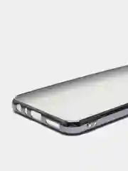 Розовый чехол Xiaomi Redmi Note 8T цветной, силиконовый, с глянцевой рамкой (Редми Нот 8Т)