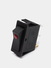 Переключатель KCD3-101L ON-OFF 15A 250V (3 контакта) красный