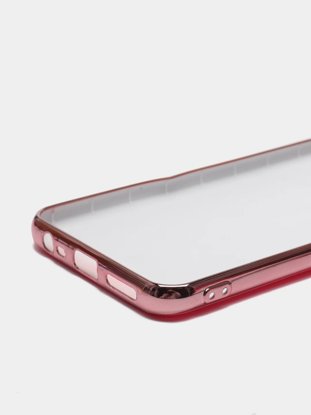 Фуксия чехол Xiaomi Redmi 8, Redmi 8A, Сяоми Редми 8, 8А цветной силиконовый с глянцевой рамкой