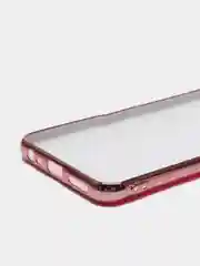 Фуксия чехол Xiaomi Redmi 8, Redmi 8A, Сяоми Редми 8, 8А цветной силиконовый с глянцевой рамкой