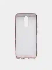 Фуксия чехол Xiaomi Redmi 8, Redmi 8A, Сяоми Редми 8, 8А цветной силиконовый с глянцевой рамкой