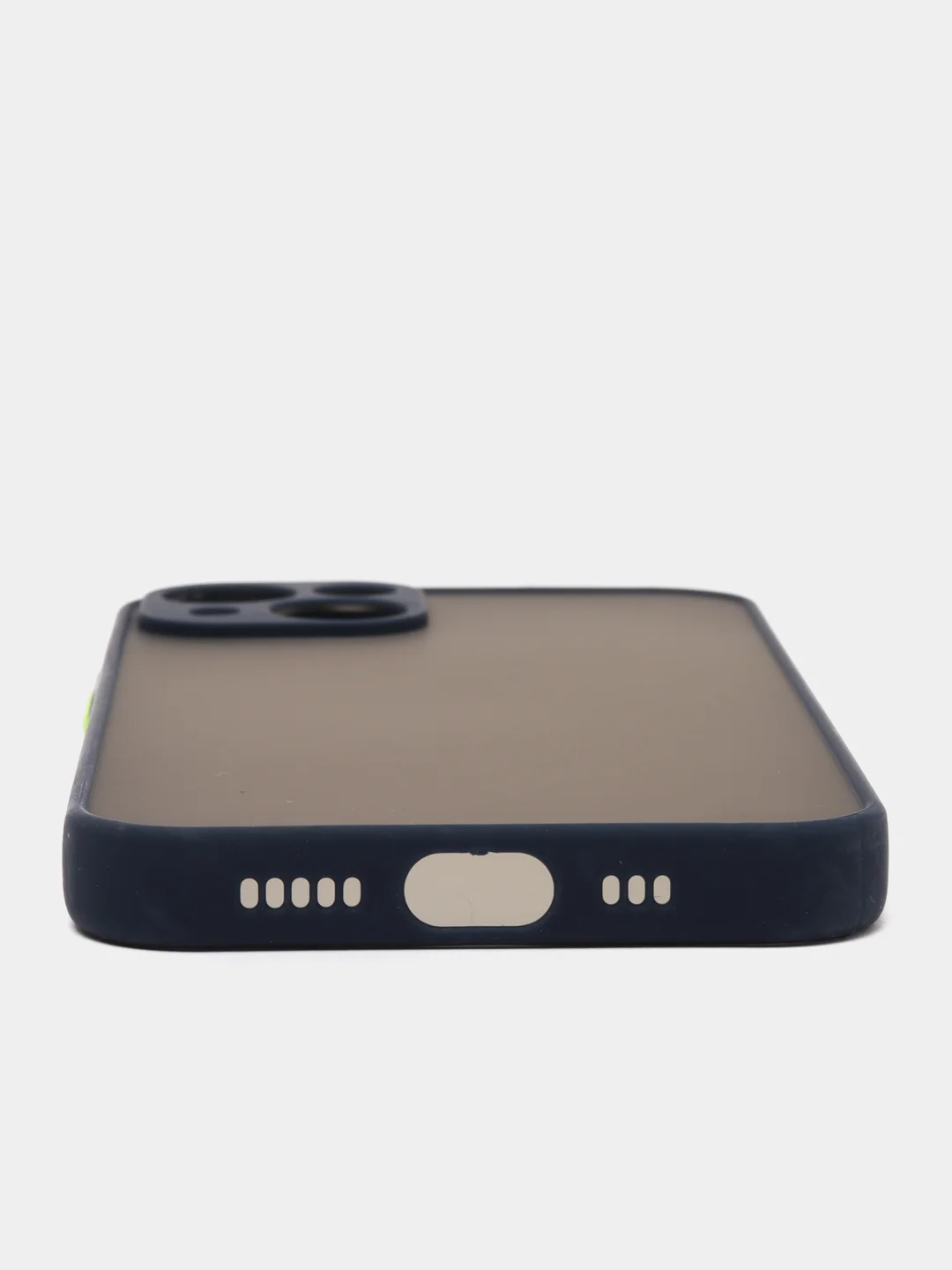 Темно-синий чехол для Apple iPhone 13 / iPhone 13 Pro / iPhone 13 Pro Max с цветными кнопками