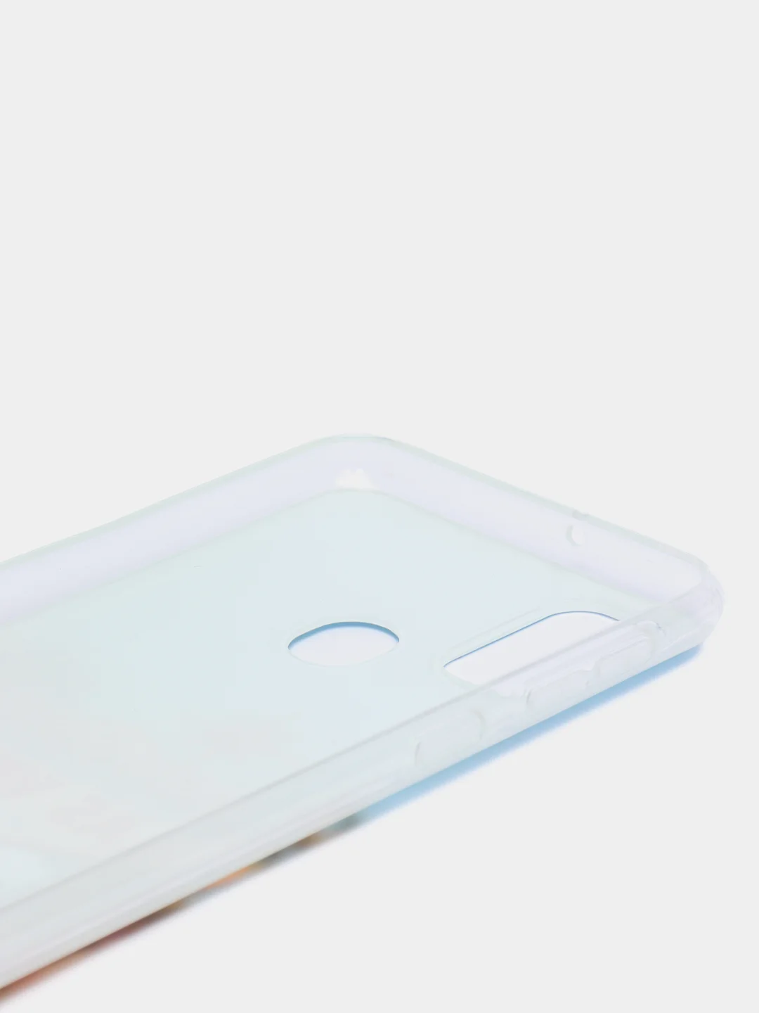 Светло-синий чехол Samsung Galaxy M21 / M30s с рисунком