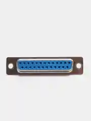 2 штуки Разъем D-SUB DB-25F, 25 контактов в 2 ряда