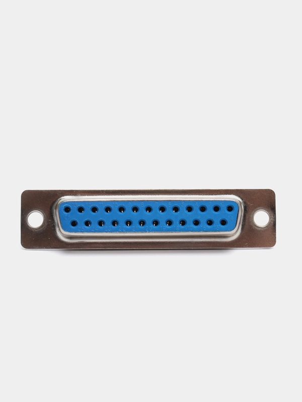 2 штуки Разъем D-SUB DB-25F, 25 контактов в 2 ряда