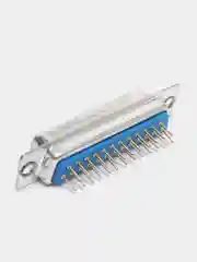 2 штуки Разъем D-SUB DB-25F, 25 контактов в 2 ряда