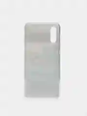 Голубой чехол Samsung Galaxy A02, Самсунг Галакси А02 силиконовый, с рисунком