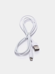 Кабель зарядный для IPhone (1метр), белый "Borofone BX"