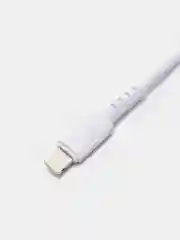 Белый кабель зарядный для IPhone (1метр), белый "Borofone BX"