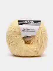 Желтый пряжа YarnArt Jeans, 50 г, 160 м