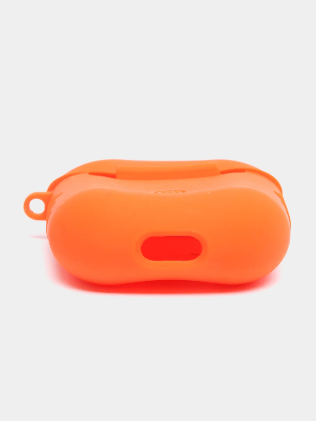 Оранжевый силиконовый чехол для беспроводных наушников AirPods 1, AirPods 2