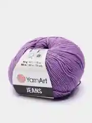 Аметистовый пряжа YarnArt Jeans, 50 г, 160 м