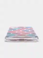 Бирюзовый чехол iPhone X / Xs силиконовый переливающийся жидкий с блестками