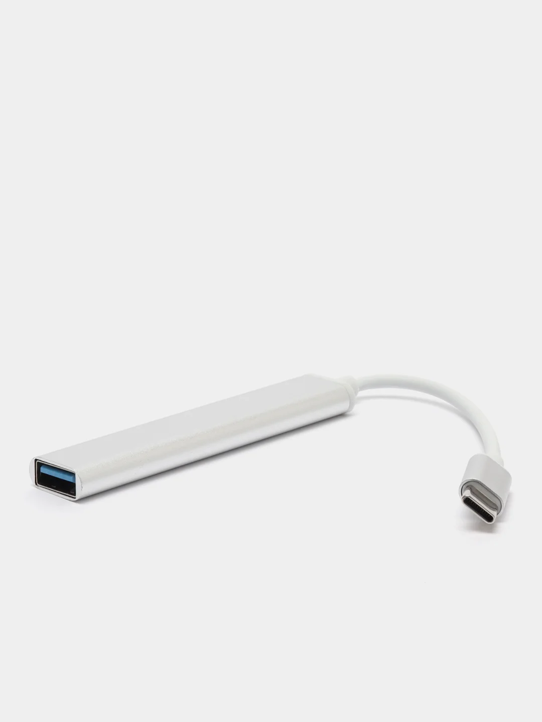 Серебряный usb xаб концентратор USB 3.0 Type-C