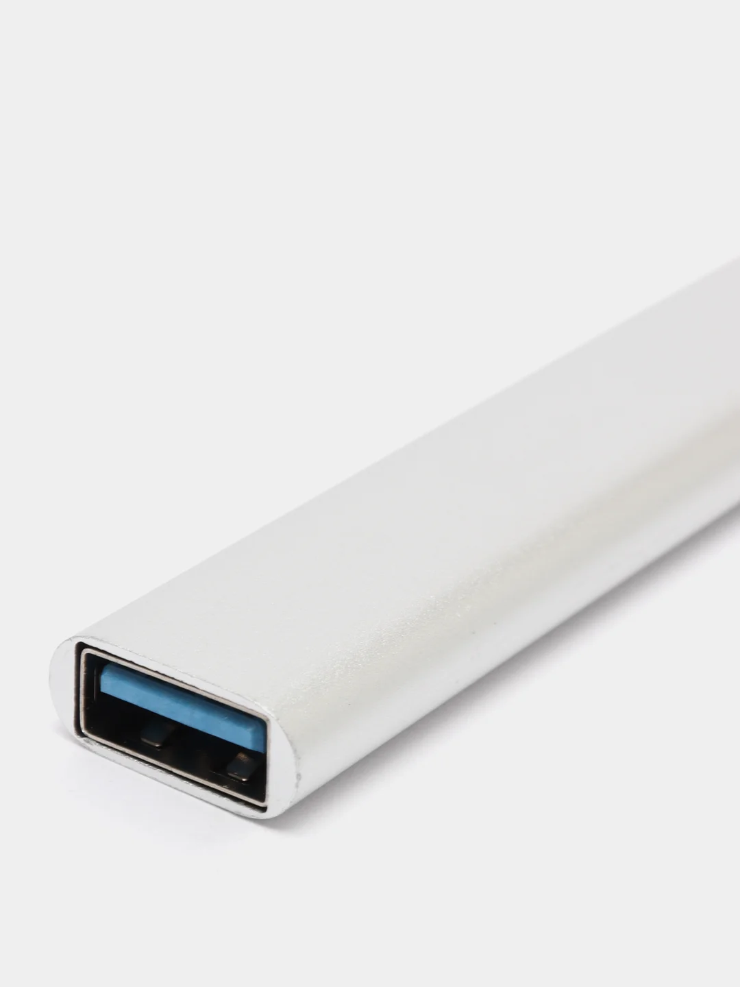 Серебряный usb xаб концентратор USB 3.0 Type-C
