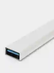 Серебряный usb xаб концентратор USB 3.0 Type-C