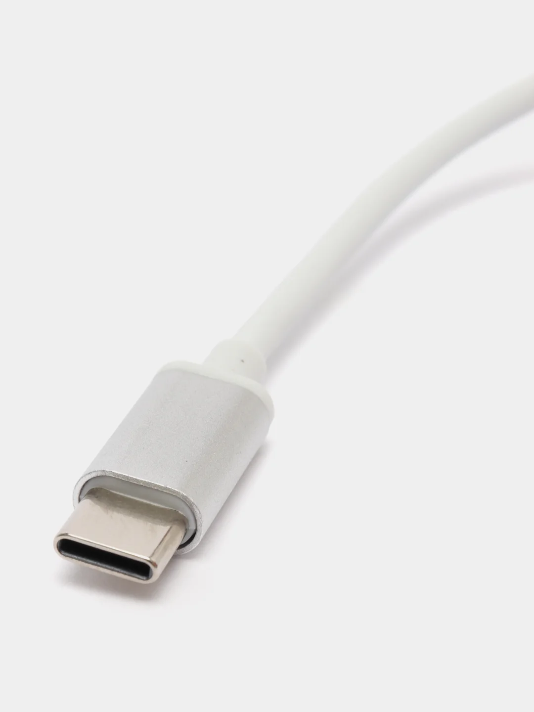Серебряный usb xаб концентратор USB 3.0 Type-C