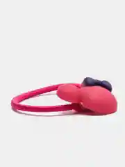 Коралловый детские резинки с пластиковой вставкой, 2 штуки