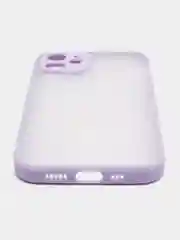 Лавандовый чехол iPhone 12 матовый