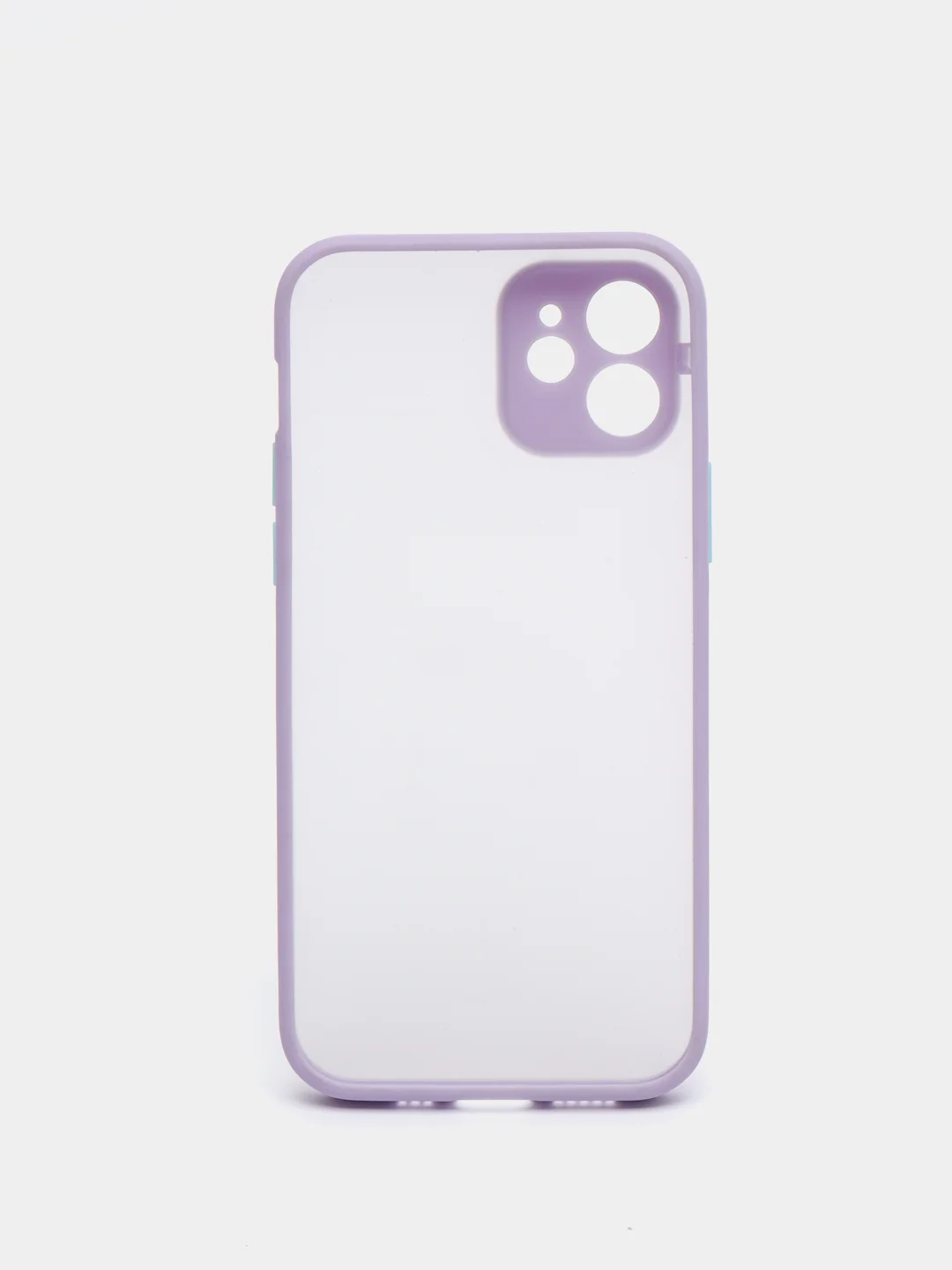 Лавандовый чехол iPhone 12 матовый