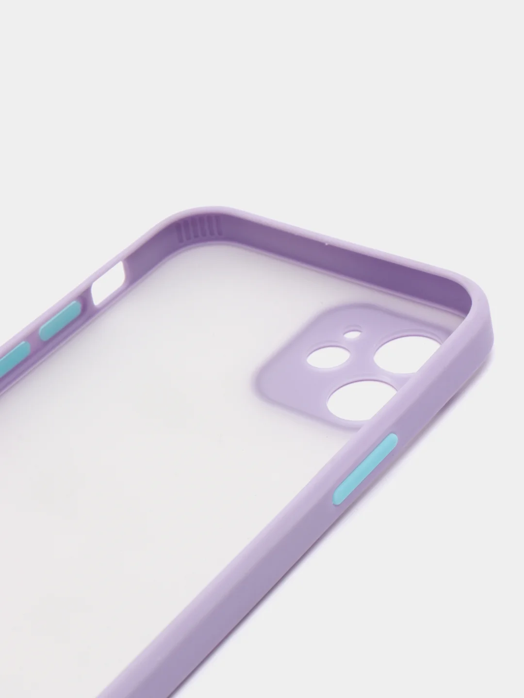 Лавандовый чехол iPhone 12 матовый