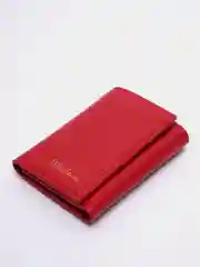 Красный кошелек женский
