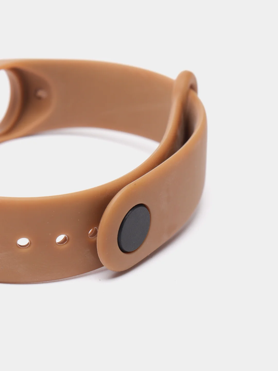 Коричневый силиконовый ремешок Xiaomi Mi Band 3, Mi Band 4