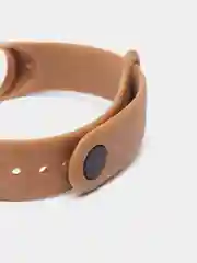 Коричневый силиконовый ремешок Xiaomi Mi Band 3, Mi Band 4