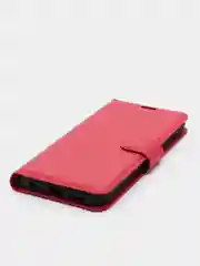 Красный чехол-книжка Xiaomi Redmi 8 с магнитной застежкой и визитницей