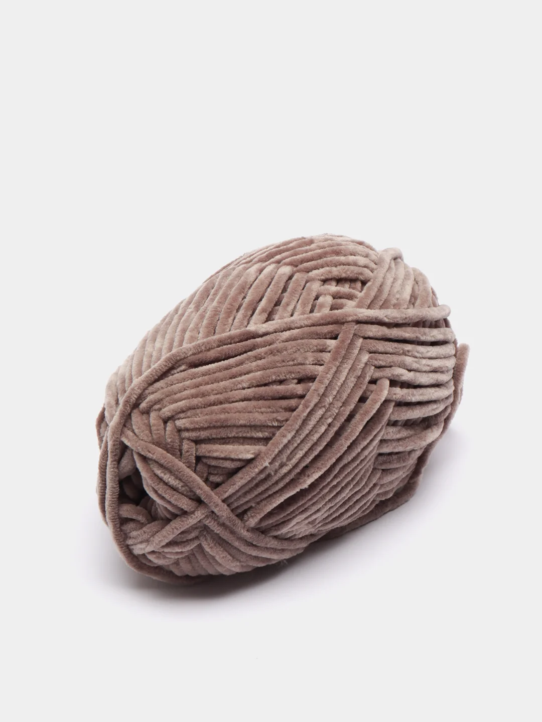 Бежевый меланж пряжа плюшевая YarnArt Dolce
